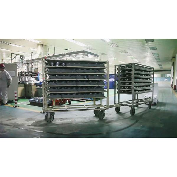 L Type Automatic Guided Vehicle , AGV Towing Vehicle For Food Industry