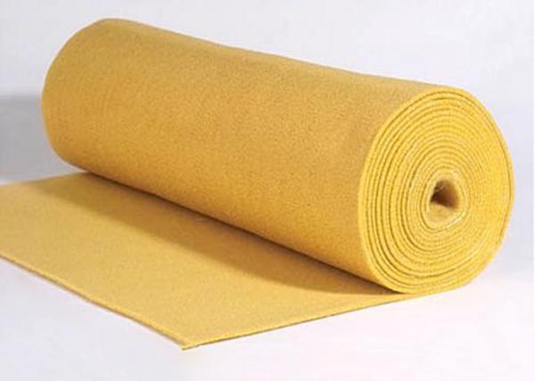Quality Industrial micron Nomex P84 filter fabric high tempreature Needle Felt Filter for sale