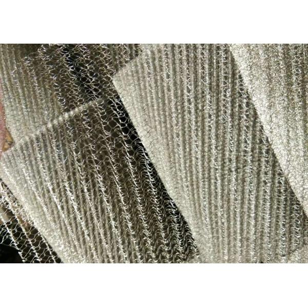 High Filtering Performance Knitted Wire Mesh Teflon And Stainless Steel 316