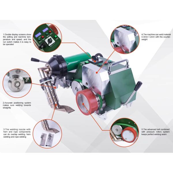 2800W SWT-UME PVC Banner Welding Machine for Membrane Tent