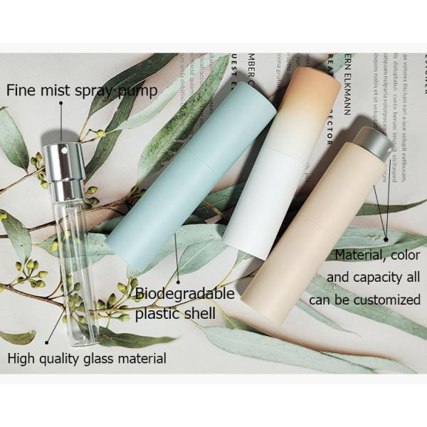 8ml Empty Refillable Premium Small 20ml 10ml Twist up Plastic Spray Pump Perfume Atomizer Bottles