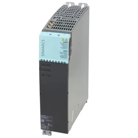 Siemens 6SL3120-2TE21-8AA3 SINAMICS S120 Double Motor Module with 18A Output Current 600V DC Input and DRIVE-CLiQ Interface
