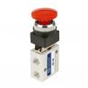Plat Round Hand Operated Air Directional Control Valves Stop Type Mechanical Air Valve for sale