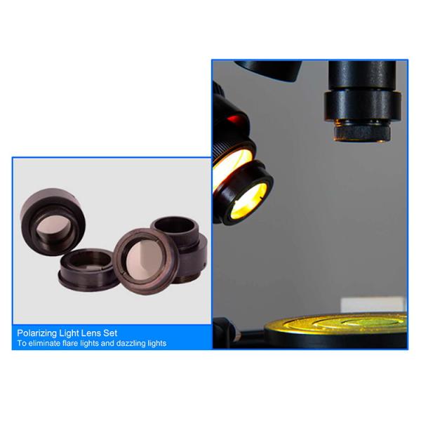 Forensic Comparison Microscope with 2x~240x Magnification LED Illumination and CE Certification for Laboratory Research