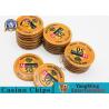 Promotional  ABS Sticker RFID Casino Chips 3-4.3MM Thinkness Custom Logo for sale