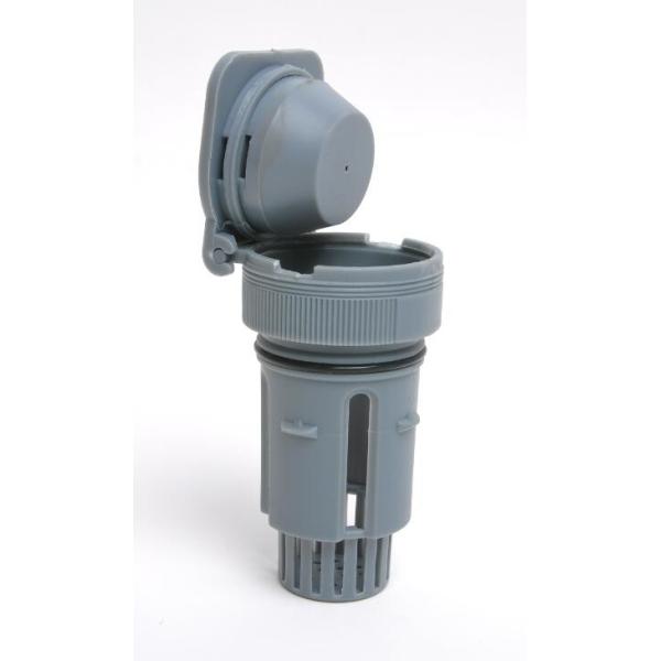 PP Float Vent Plug 75/92mm Grey Water-Saving Design for Forklift Battery Safe Venting