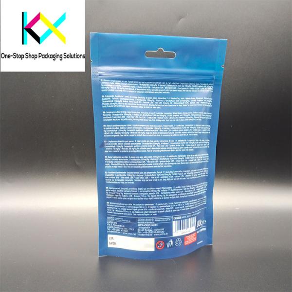 Customized Digital Printing Packaging Stand Up Pouch For Pet Food Packaging Bags