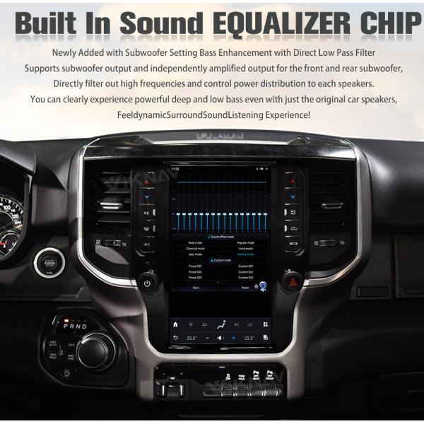 Viknav Car Radio For Dodge Ram (2020 2021 2022 2023) 11.8 Inch Android13 Auto Touch Screen GPS Head Unit Multimedia Play