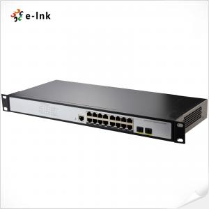 Wholesale Enterprise L2 Managed Ethernet Switch 16 Port 1000Mbps RJ45 To 2 Port 100/1000X SFP from china suppliers
