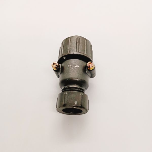 P Type Aviation Plug Connector 2-Pin Waterproof Power Connector with 1500V Withstand Voltage