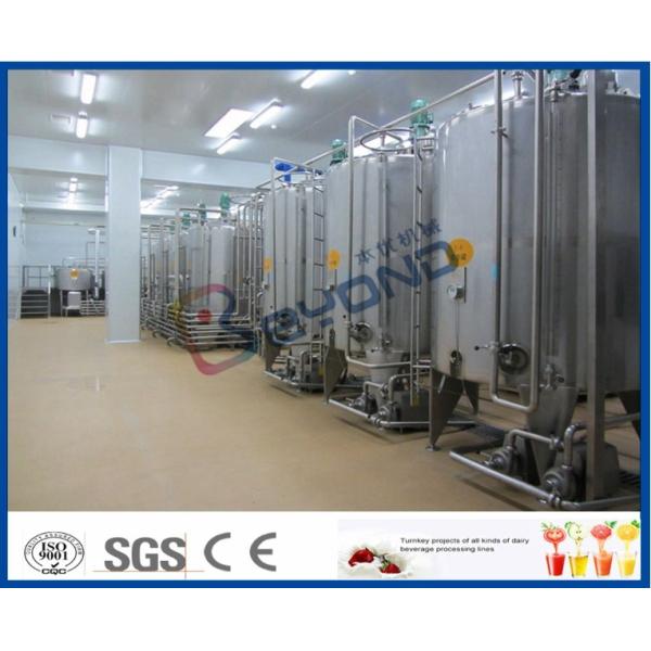 5000L/H Milk Production Plant /Beverage Processing Equipment With Bottle Package