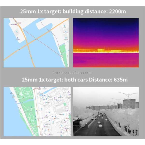 384*288 8-14um Waterproof KD760 54mm Thermal Imaging Scope with Field of View 6.9°x5.2°