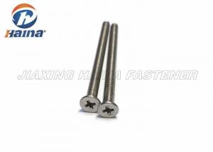 Wholesale M6 Flat Head cross slot Long pole Non Standard Countersunk Machine Screw from china suppliers