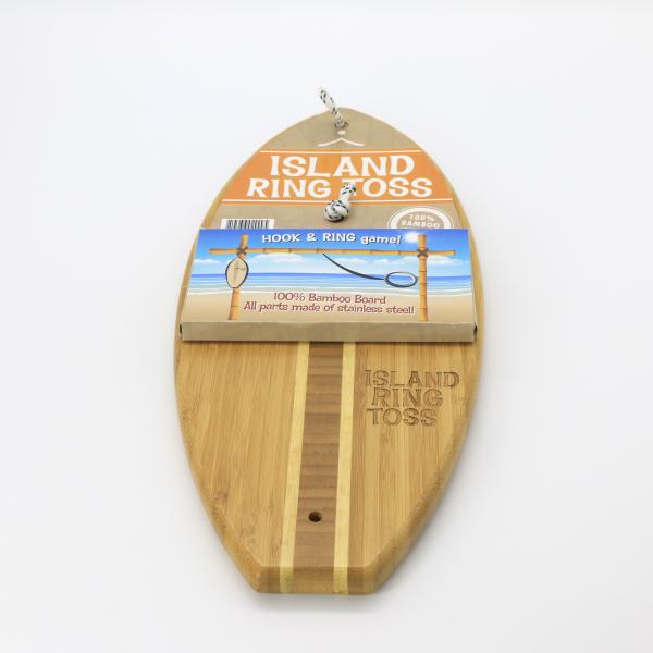 Bamboo hook and ring Toss games Hawaiian short Board party games are indoor or outdoor activities for family fun