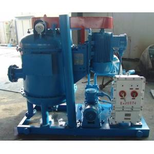 China Dewatering Solids Control Equipment , 880RPM 95 Efficiency Vacuum Degasser Drilling on sale