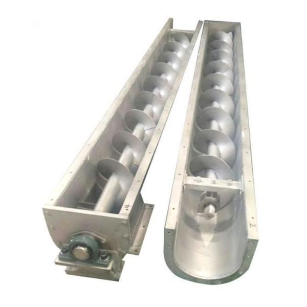 Customized Standard/ Vertical / Inclined / leveling screw conveyors For Conveying Contaminated Soil