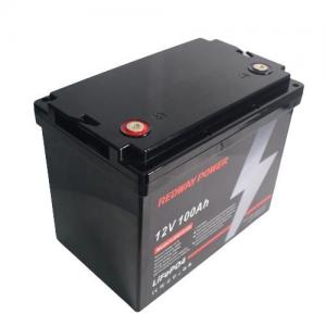 China Solar Power Battery 12v Lifepo4 Battery 12v 100ah Lithium Ion Deep Cycle Battery on sale