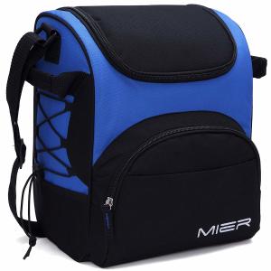 Wholesale Reusable Extra Large Insulated Cooler Bag , Blue Insulated Cooler Beach Bags from china suppliers