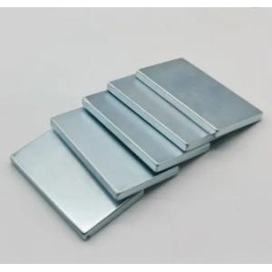 N45 Neodymium Magnets Block Zn Coating Powerful Neodymium Bar Magnets