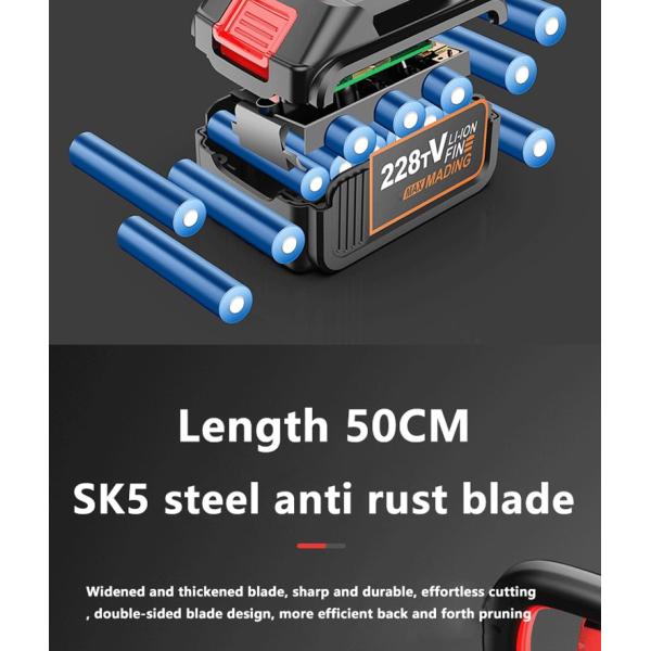 Rechargeable Cordless Grass Shear & Shrubbery Trimmer Handheld 21V Electric Grass Trimmer Hedge Shears/Grass Cutter