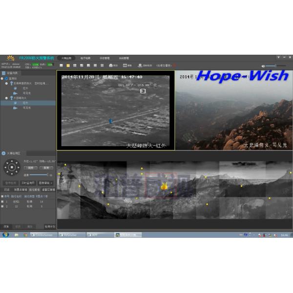 HD Optical Infrared Thermal Imaging Camera With Intelligent Alarm System 50HZ