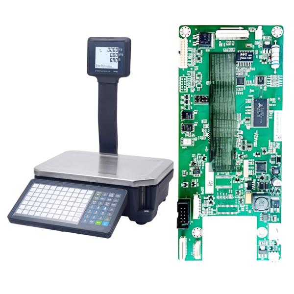 Cash Register Weighing Systems Dual LCD Display Smart Body Scales with Bluetooth and 1G Accuracy