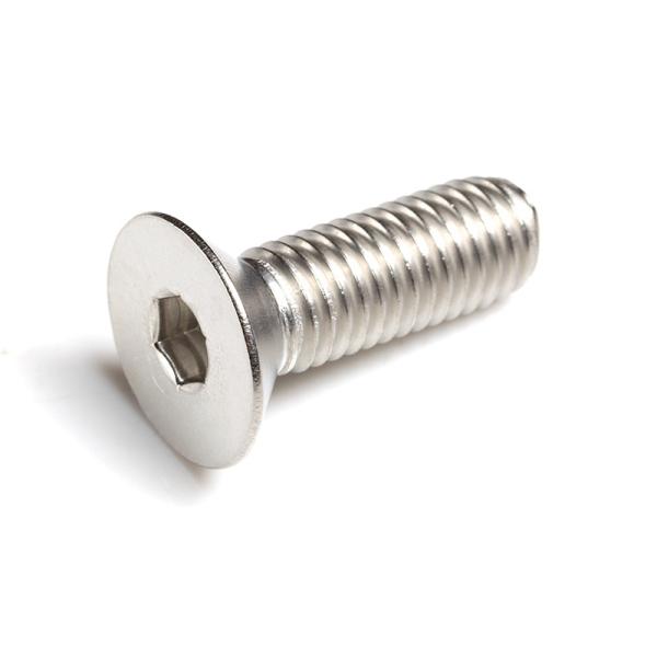 Plain DIN7991 A2-70 Flat Countersunk Ss304 Hex Socket Full Threaded Bolt M8 M10