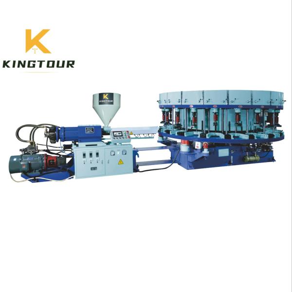 Automatic Slipper Injection Molding Machine Rotary Plastic Slippers Machine 18500W