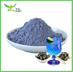 China Blue Butterfly Pea Flower Plant Extract Powder For Tea Water Soluble on sale