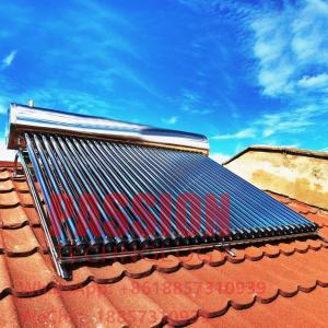China SS316 Enamel Inner Tank Solar Water Heater 300L High Pressure Solar Collector on sale