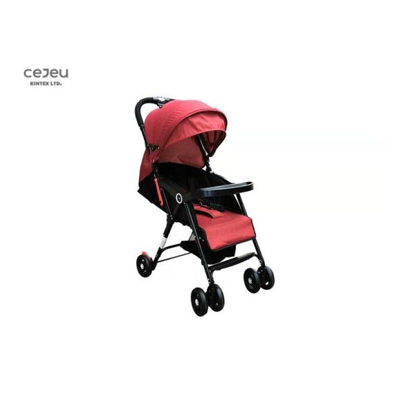 EN Certificate Lightweight Baby Stroller For Infant 86*40*39CM 3 Point Harness