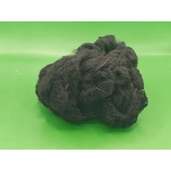 Black Polyester Staple Fiber 11d*65mm for Sound Insulation & Hard Wadding