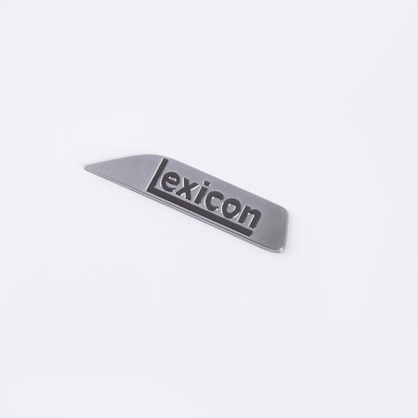 Nickel Silver Metal Logo Customized by QC-Guaranteed Electroforming