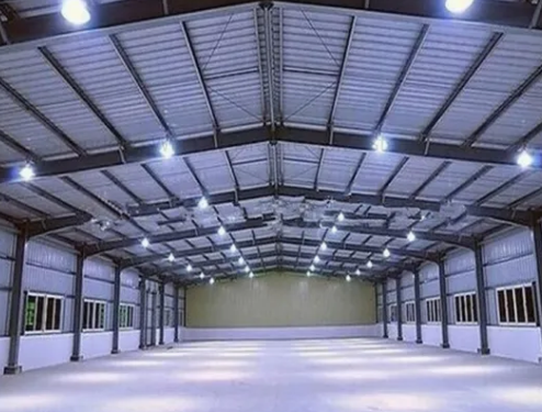 Quick Assembly Hot-Dip Galvanized Steel Poultry House with Customizable Layout