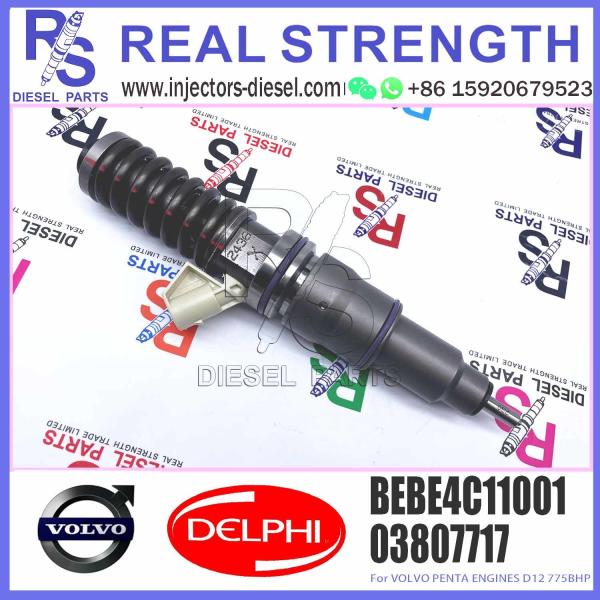Diesel Engine Fuel Injector 3807717 Common Rail Fuel Injection Nozzle BEBE4C11001 For V-O-L-V PENTA ENGINES D12 775BHP