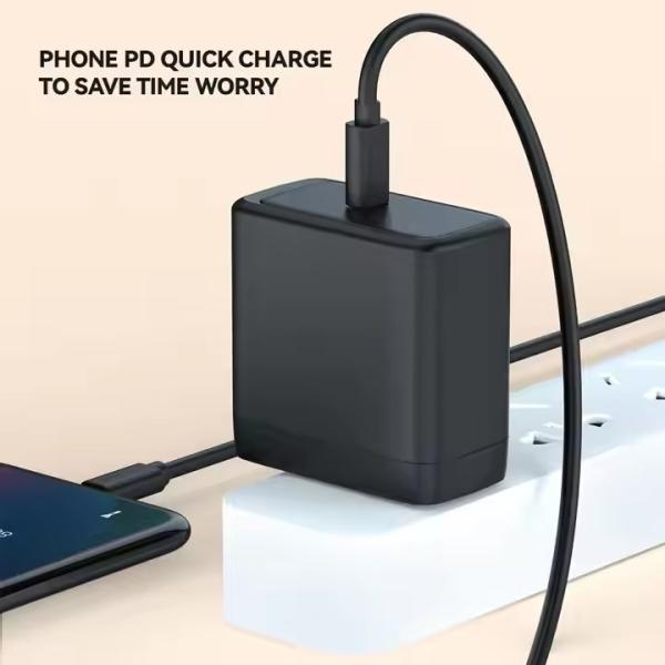 New Products Portable Charger 65W Pd Fast Charger USB Type-C Port Travel Charger Gan Power Adapter for Phone