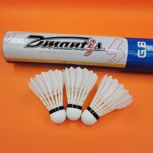 Buy cheap White Feather Shuttle Cocks Badminton Duck Goose Feather Ball from wholesalers