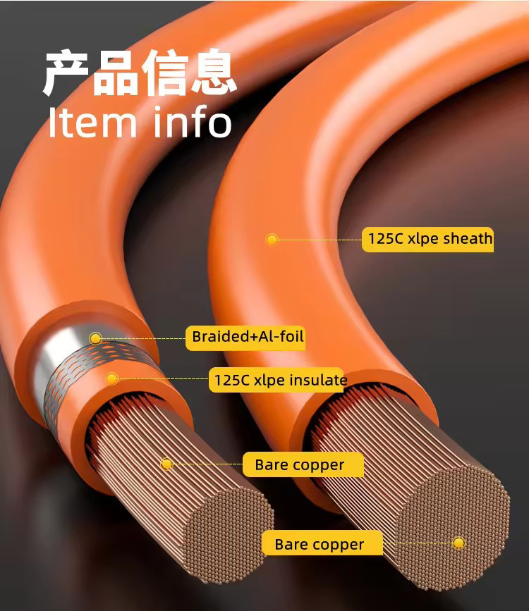 300V Single Core Flexible Copper Conductor UL3817 Energy Storage Cable for Professional