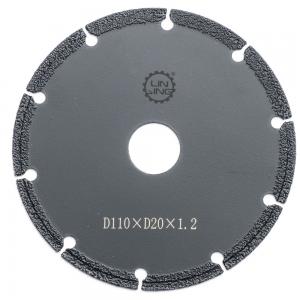 Wholesale Vacuum Brazed Diamond Saw Blade for Wood and Marble Cutting Sheet Metal Cutting Tools from china suppliers