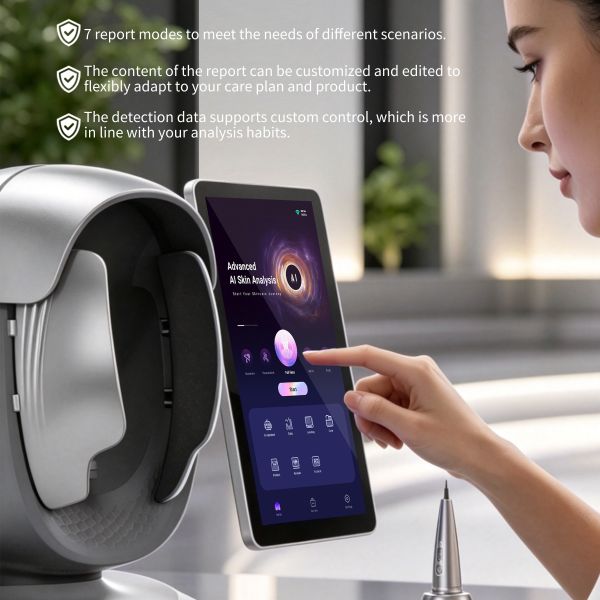 X3 Pro AI 3D Facial Analyzer Detect Acne Aging Generate Smart Report Cloud Storage Salon Beauty Machine CE Certified Wholesale