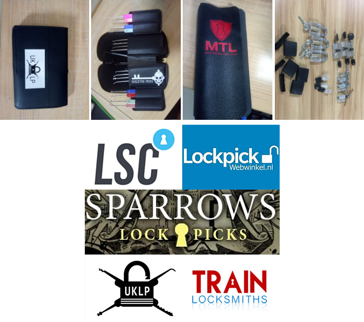 Support Custom Logo Bright Black Plug Lock Follower Re-Key Repair Lock Tools Smooth Surface Taking Pin-Cylinder Locksmith Tool