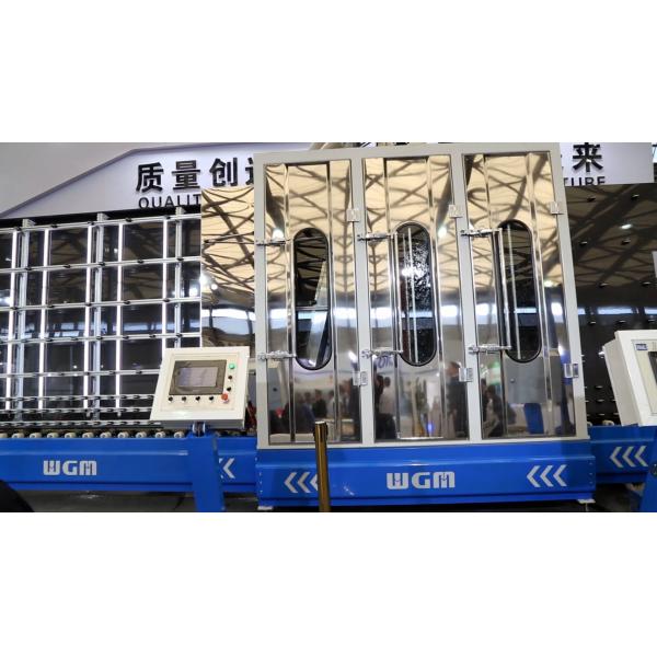 2500mm Height Double Glazing Glass Machine High Efficiency For LowE Glass
