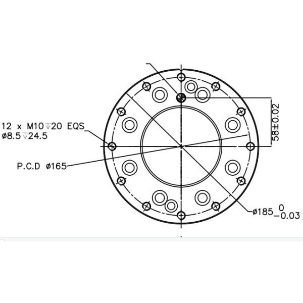 General Industrial Robots In Loading Spraying Handling Cutting Model T-MB280-2650 With 280kg Payload And 2650mm Reach