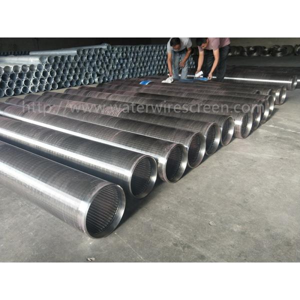 Rod Based Tubular Wire Wrapped Screen Full Welded For Food Processors