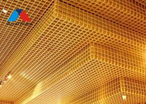 Wholesale Multifunction Aluminium Grid Ceiling , Fire Rated Metal Grid Ceiling Tiles ODM from china suppliers