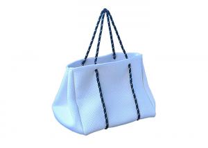 Wholesale Durable Neoprene Beach Bag With Zipper / Water Resistant Tote Bags from china suppliers