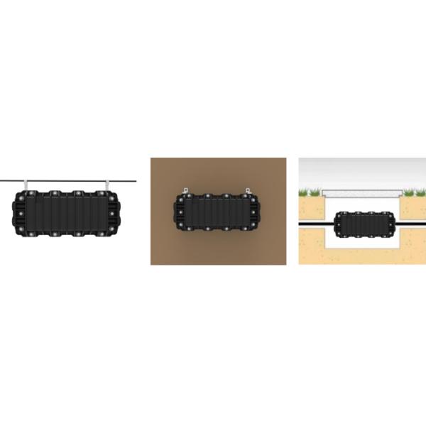 FTTX IP68 24 48 Core FTTH Horizontal Fiber Optic Cable Waterproof Distribution Box