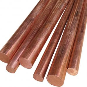 China Pure Flat Lightning Protection Copper Bar High Strength C1100 C10200 C18980 C15715 on sale
