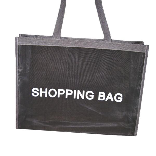 Mesh Beach Bags, Grocery Produce Tote Bag With Zipper & Pockets For Gym, Picnic, Shopping Or Travel