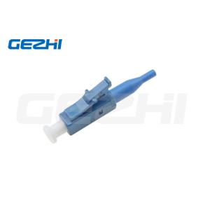 Compact Single Mode Simplex Optic Fiber Connector LC UPC APC 0.9mm FTTH Blue